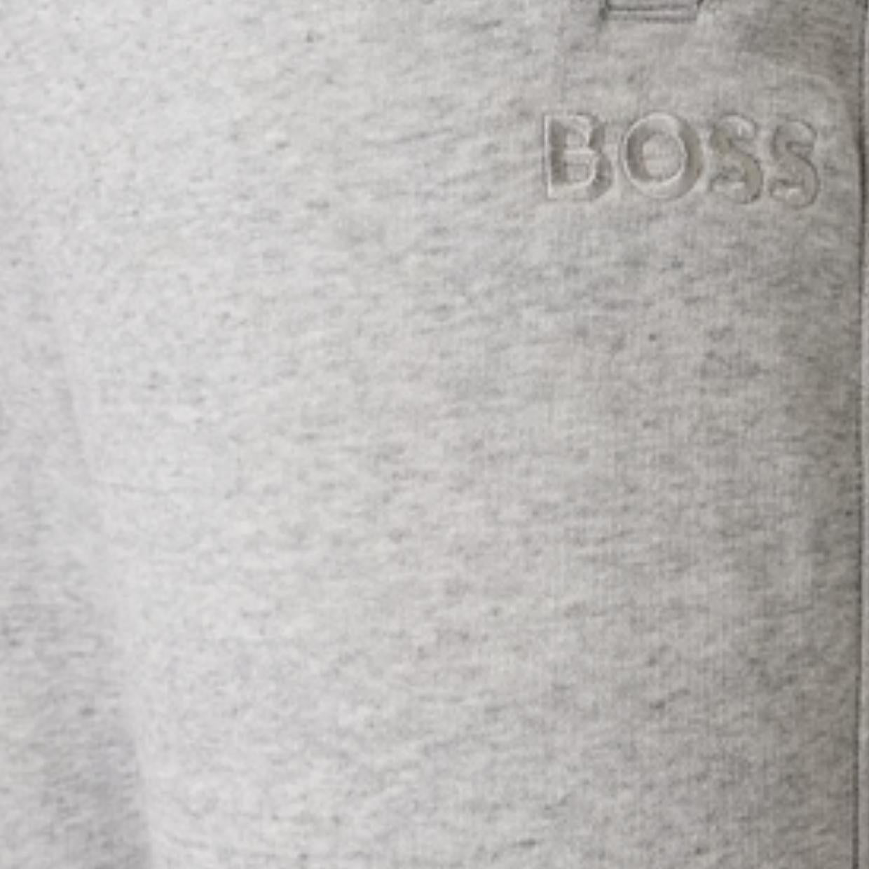 BOSS Embroidered Logo Grey Tracksuit Joggers