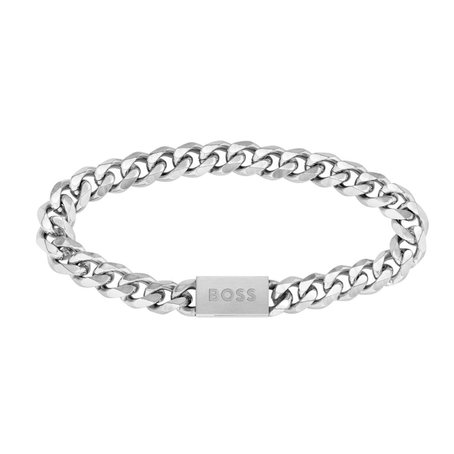BOSS Chain Link Sliver Bracelet