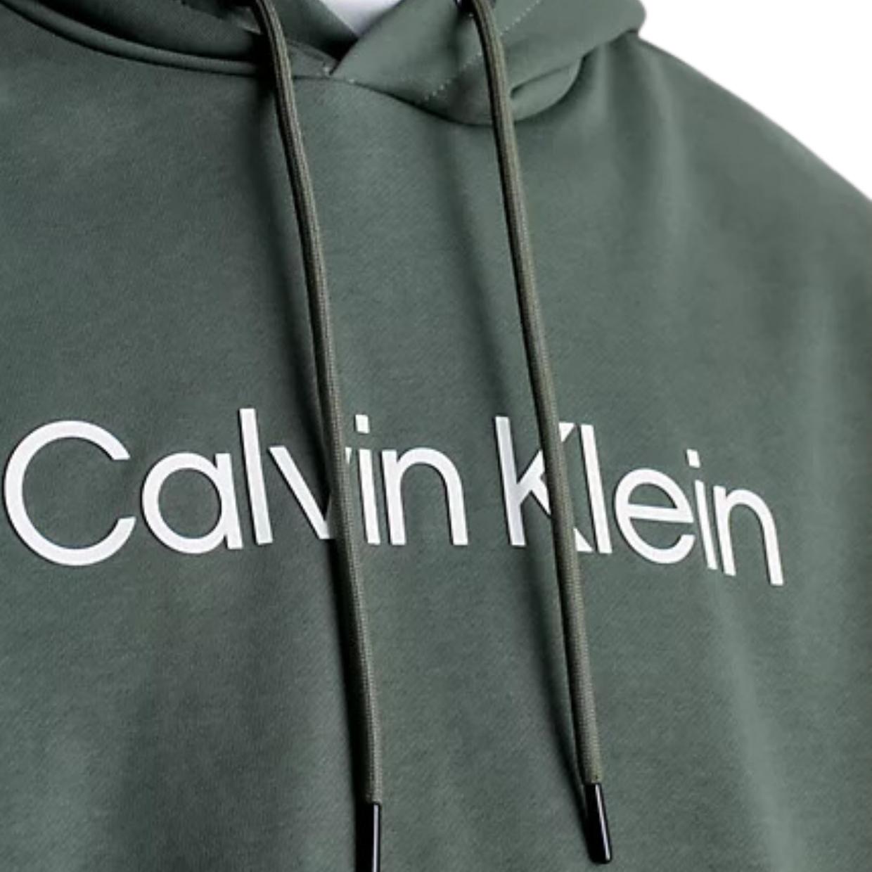 Calvin Klein Hero Logo Khaki Hoodie
