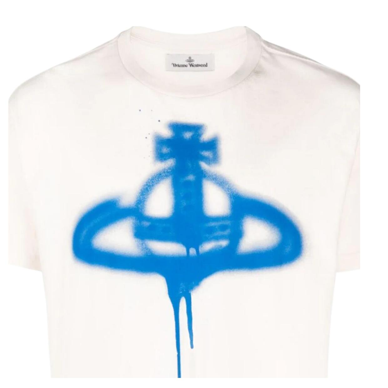 Vivienne Westwood Spray Orb Classic Cream T-Shirt