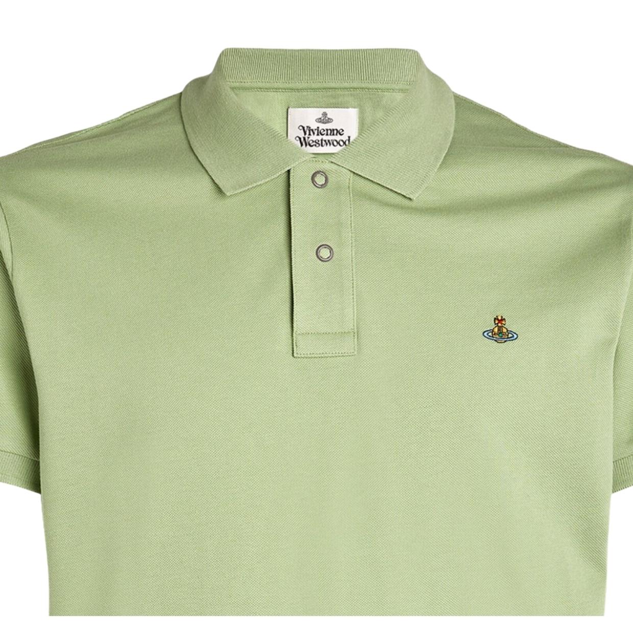 Vivienne Westwood Green Classic Polo Shirt