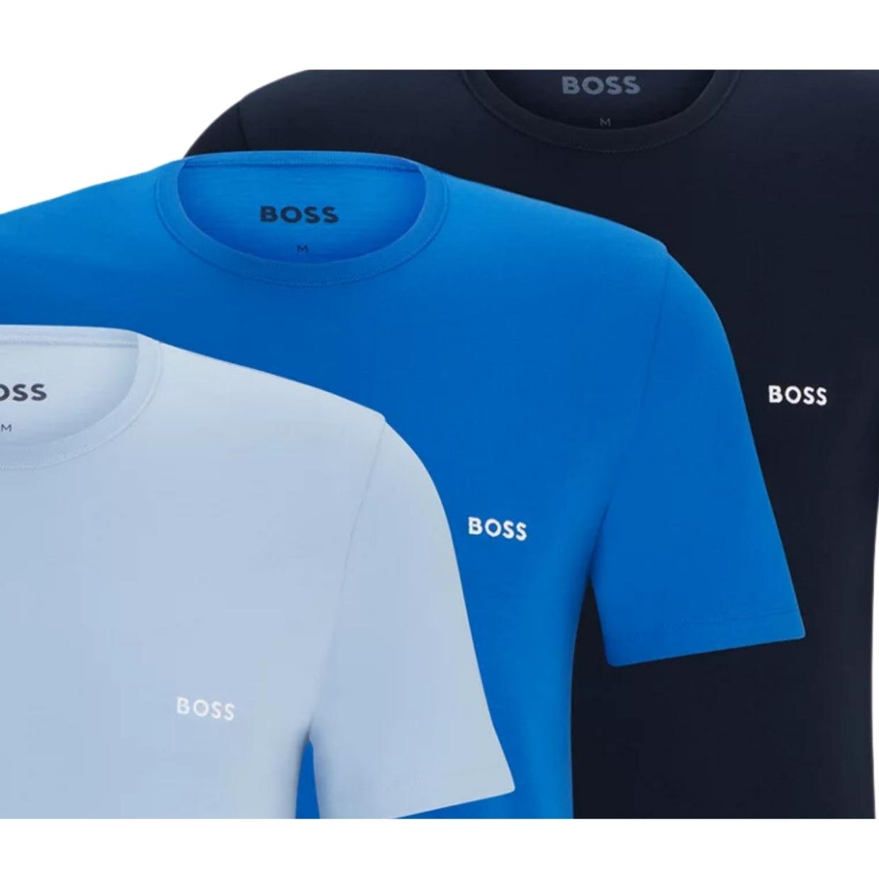 BOSS Regular Fit Three-Pack Classic T-Shirt