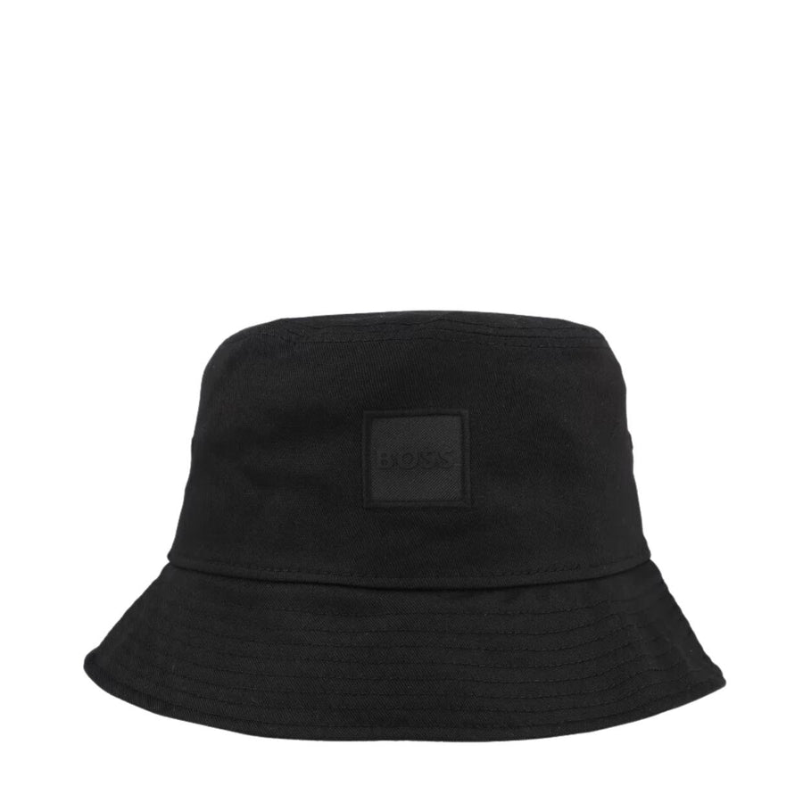 BOSS Febas-PL Logo Patch Black Bucket Hat