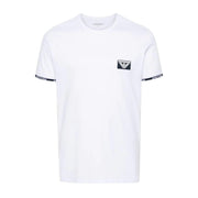 Emporio Armani Bodywear Logo Patch White T-Shirt
