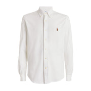 Polo Ralph Lauren Knit Oxford White Shirt