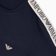 Emporio Armani Bodywear Logo Tape Navy T-Shirt