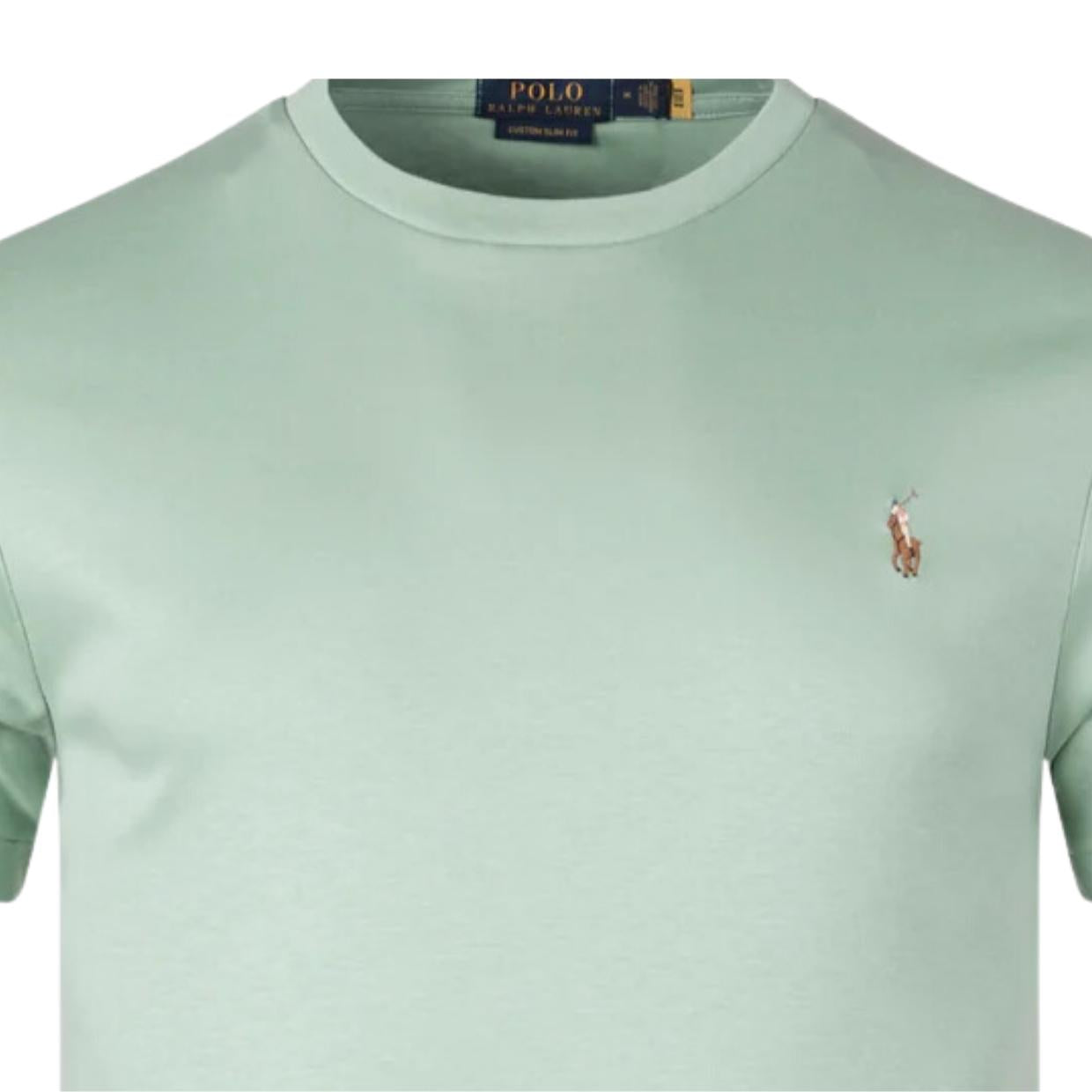Ralph Lauren Embroidered Logo Green T-Shirt