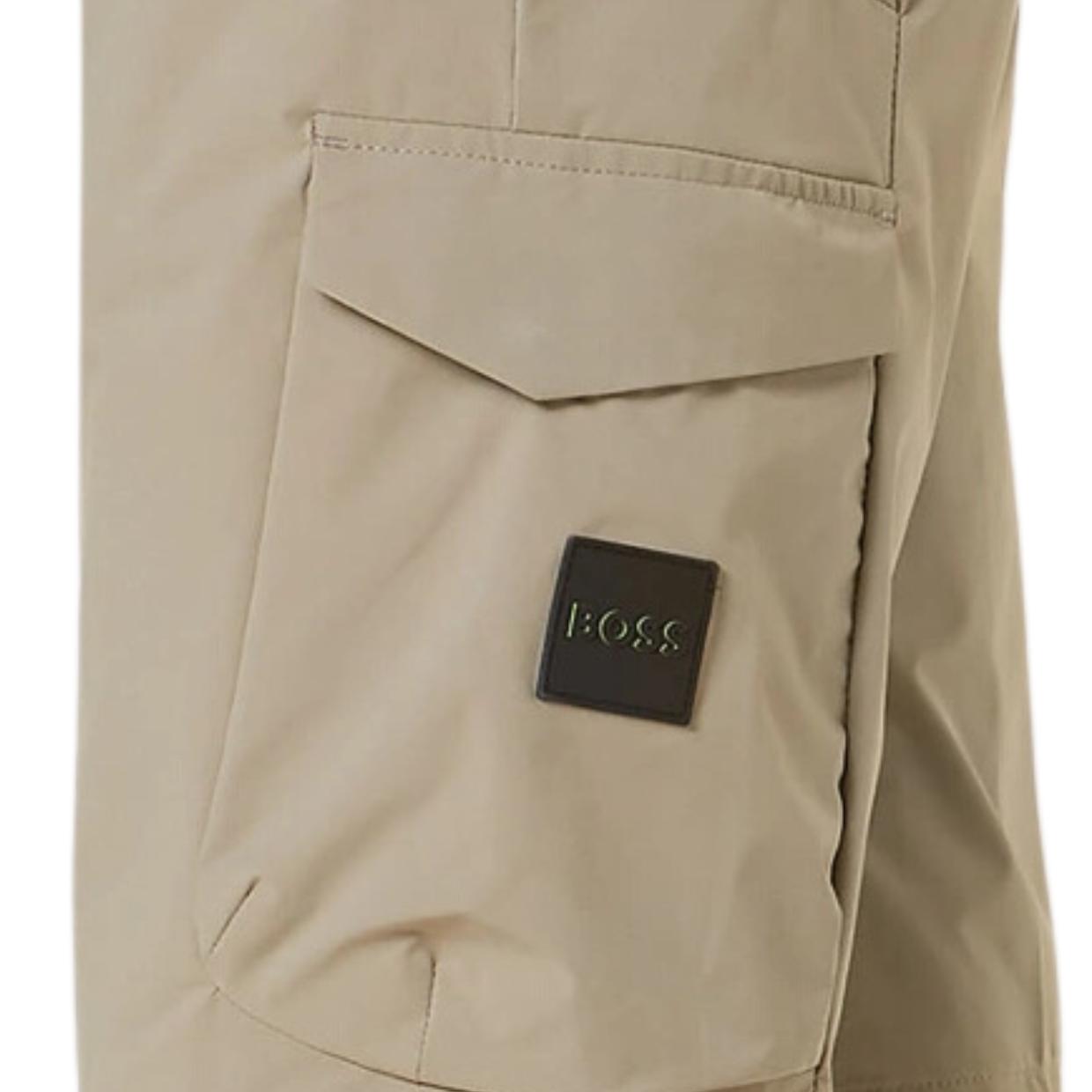 BOSS S-Urbanex Khaki Cargo Shorts
