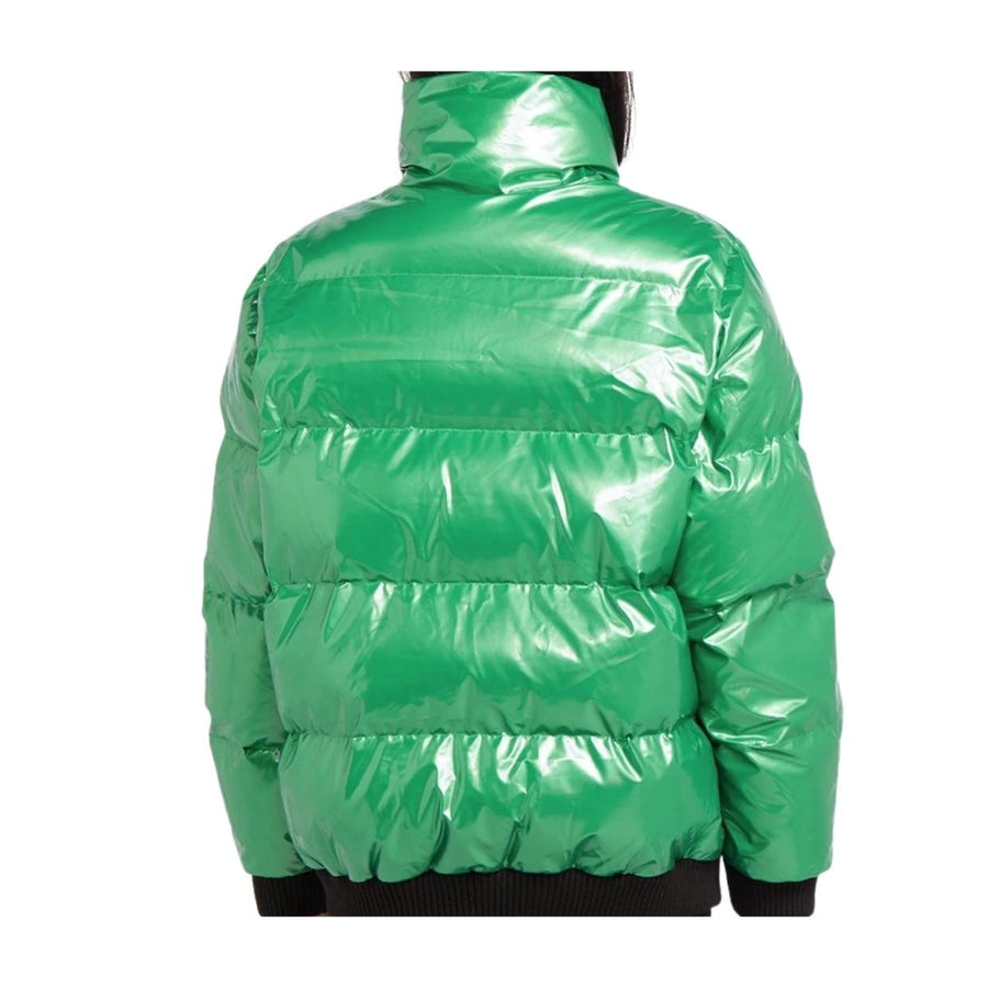 Love Moschino  Green Puffer Jacket