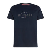 Tommy Hilfiger Curve Logo Navy T-Shirt
