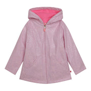Billieblush Glitter Dots Pink Raincoat