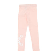 Kenzo Kids Pink Criss Cross Logo Leggings