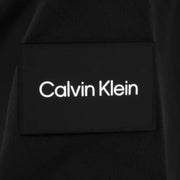 Calvin Klein Rubberised Logo Badge Black Overshirt