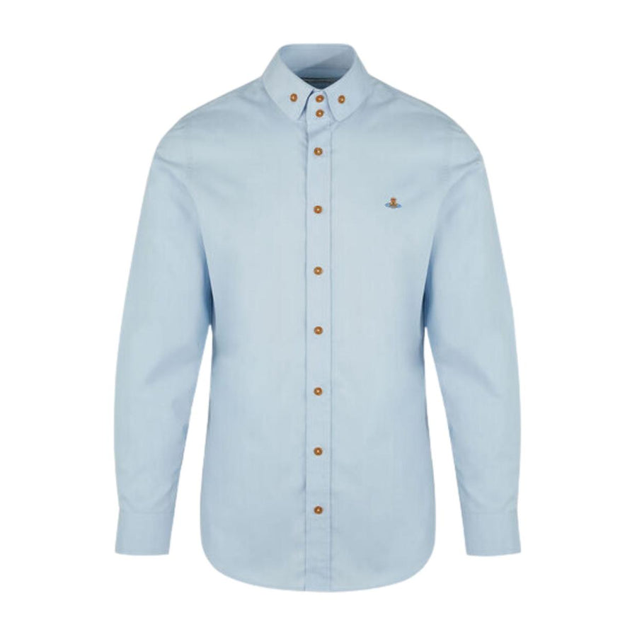Vivienne Westwood Two Button Krall Sky Blue Shirt