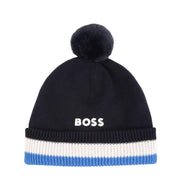 BOSS Baby Printed Logo Pompom Hat