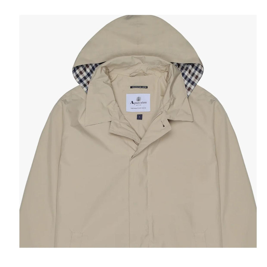Aquascutum Active RLG Packable Beige Trench Coat