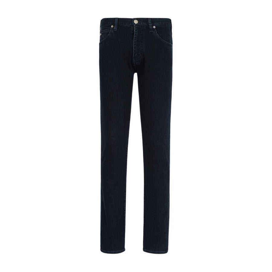 Emporio Armani J45 Regular Fit Dark Wash Denim Jeans