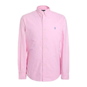 Polo Ralph Lauren Logo Long Sleeve Pink Shirt