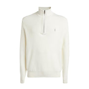 Polo Ralph Lauren White Half Zip Sweater