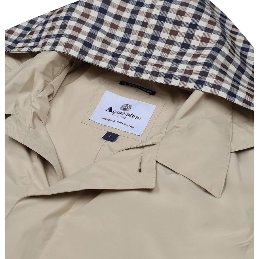 Aquascutum Active RLG Packable Beige Trench Coat