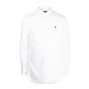 Polo Ralph Lauren White Slim Fit Dobby Shirt