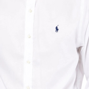 Polo Ralph Lauren White Slim Fit Dobby Shirt