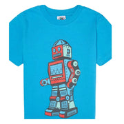 Billionaire Boys Club Kids Walking Robot Blue T-Shirt