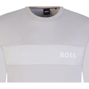 BOSS Print Logo Grey Tracksuit Sweatshirt