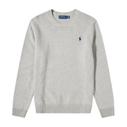 Polo Ralph Lauren Grey Cotton Crewneck