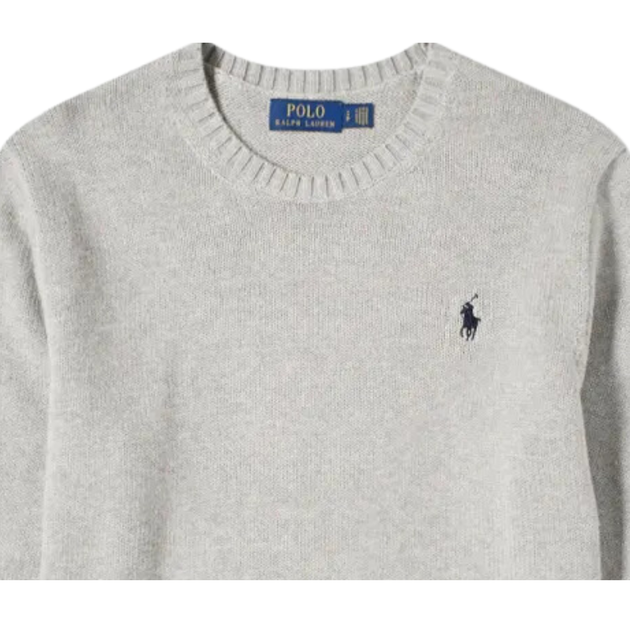 Polo Ralph Lauren Grey Cotton Crewneck