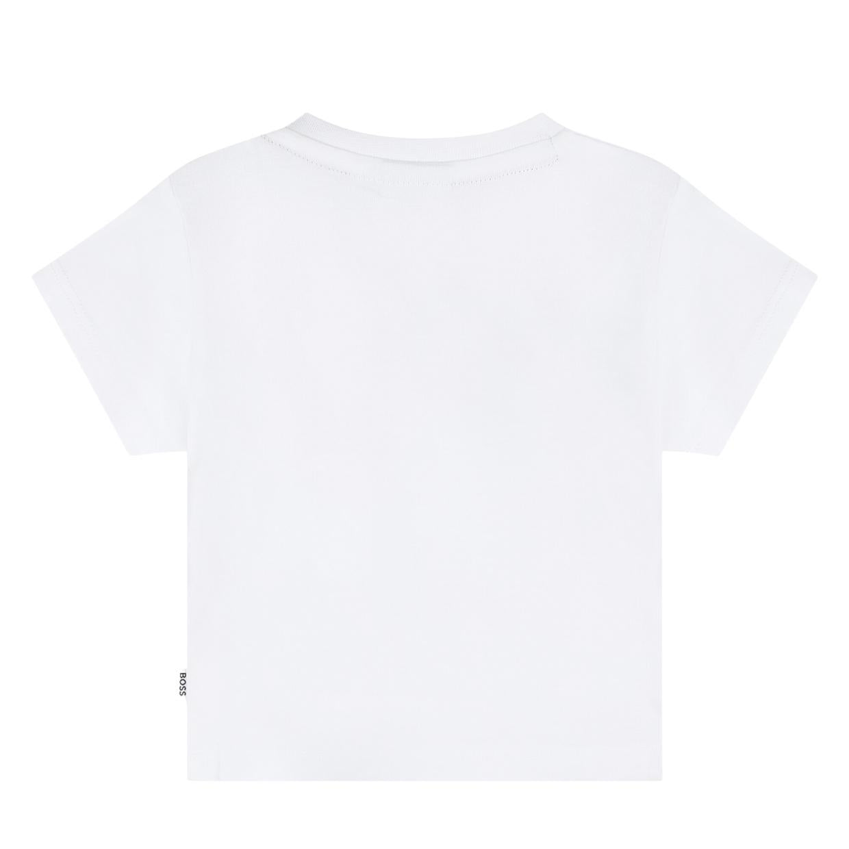 BOSS Baby Printed Logo White T-Shirt