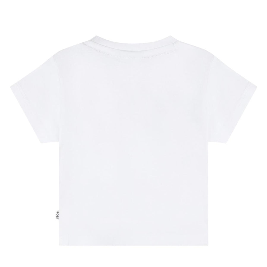 BOSS Baby Printed Logo White T-Shirt