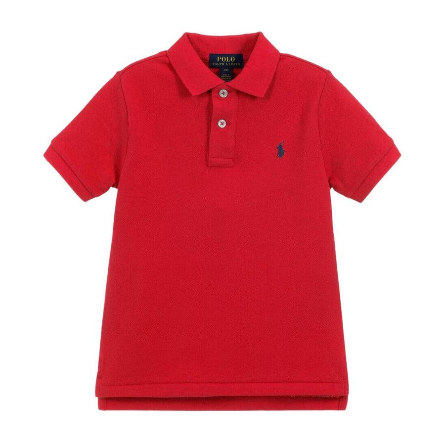 Ralph Lauren Kids Red Short Sleeve Polo Shirt