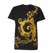 Versace Jeans Couture Baroque Printed Black T-Shirt