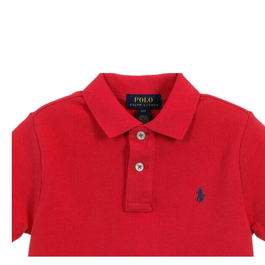 Ralph Lauren Kids Red Short Sleeve Polo Shirt