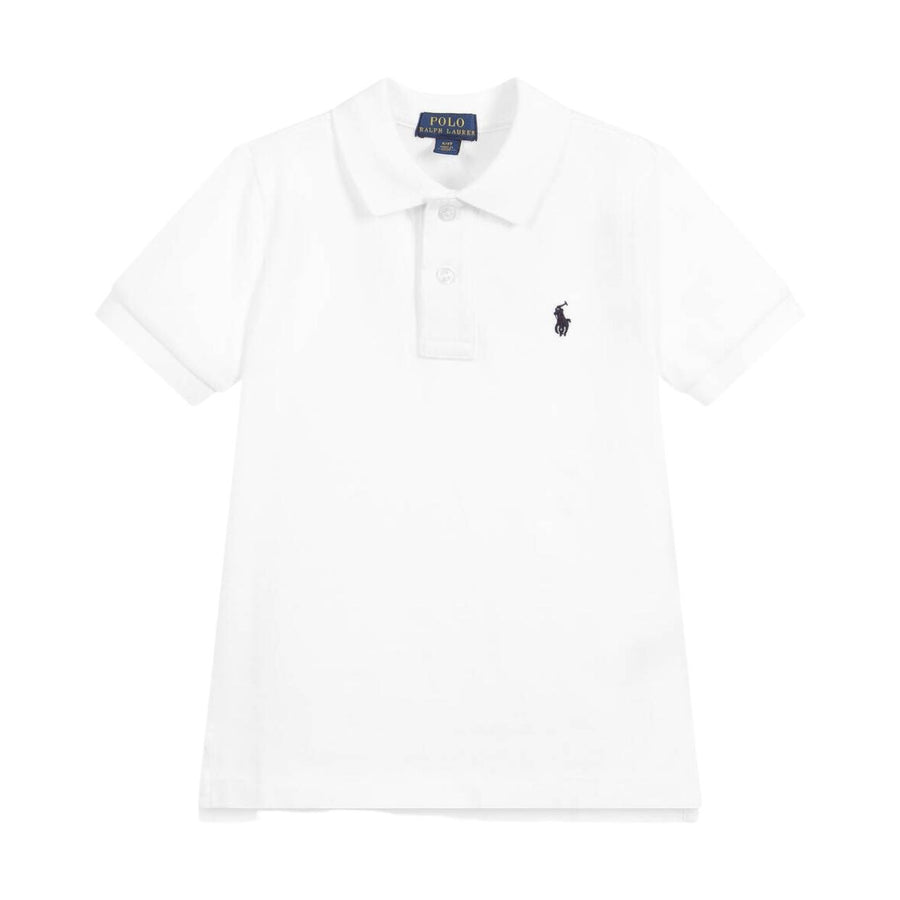 Ralph Lauren Kids White Short Sleeve Polo Shirt