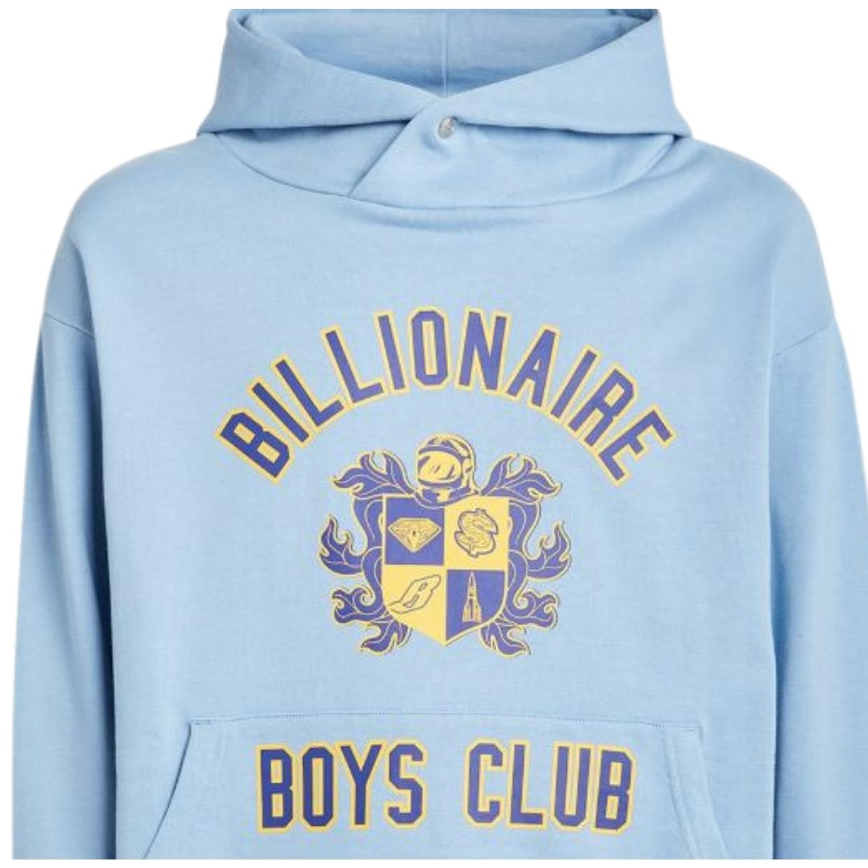 Billionaire Boys Club Crest Logo Blue Hoodie