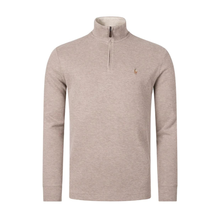 Polo Ralph Lauren Brown Quarter Zip Sweater