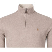 Polo Ralph Lauren Brown Quarter Zip Sweater