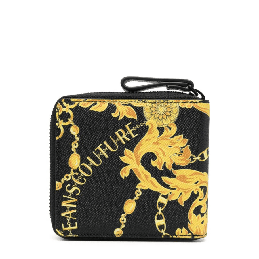 Versace Jeans Couture Baroque Zip Wallet