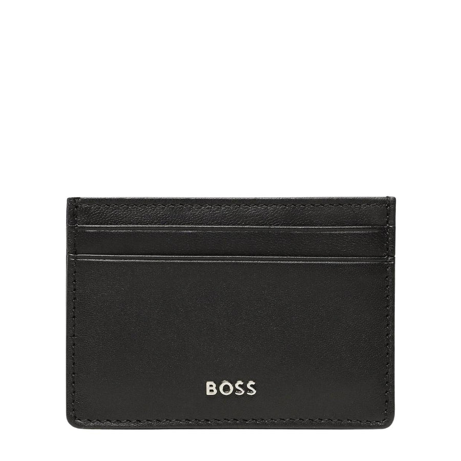 BOSS Metal Logo Card Case & Wallet Gift Set