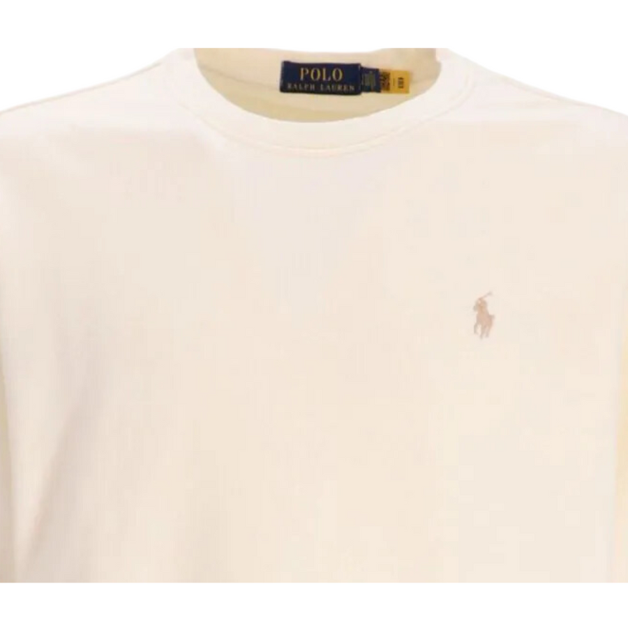 Ralph lauren cream sweatshirt online
