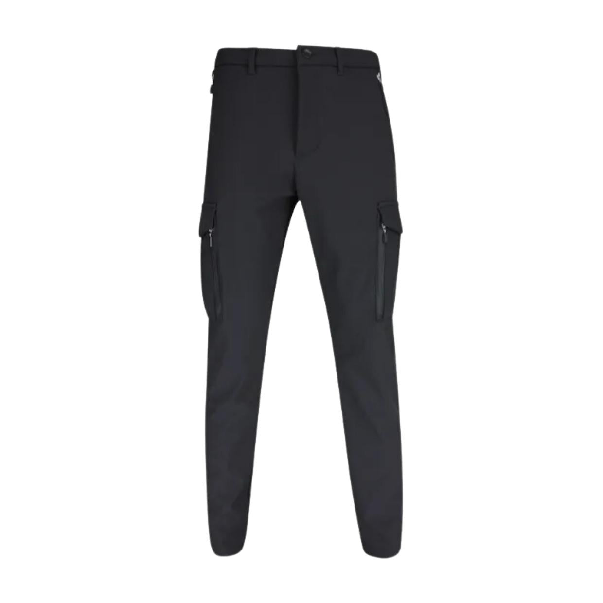 Black joggers with deals pockets