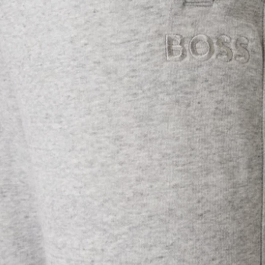 BOSS Embroidered Logo Grey Tracksuit Joggers