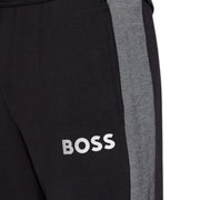 BOSS Printed Logo Black Tracksuit Bottoms