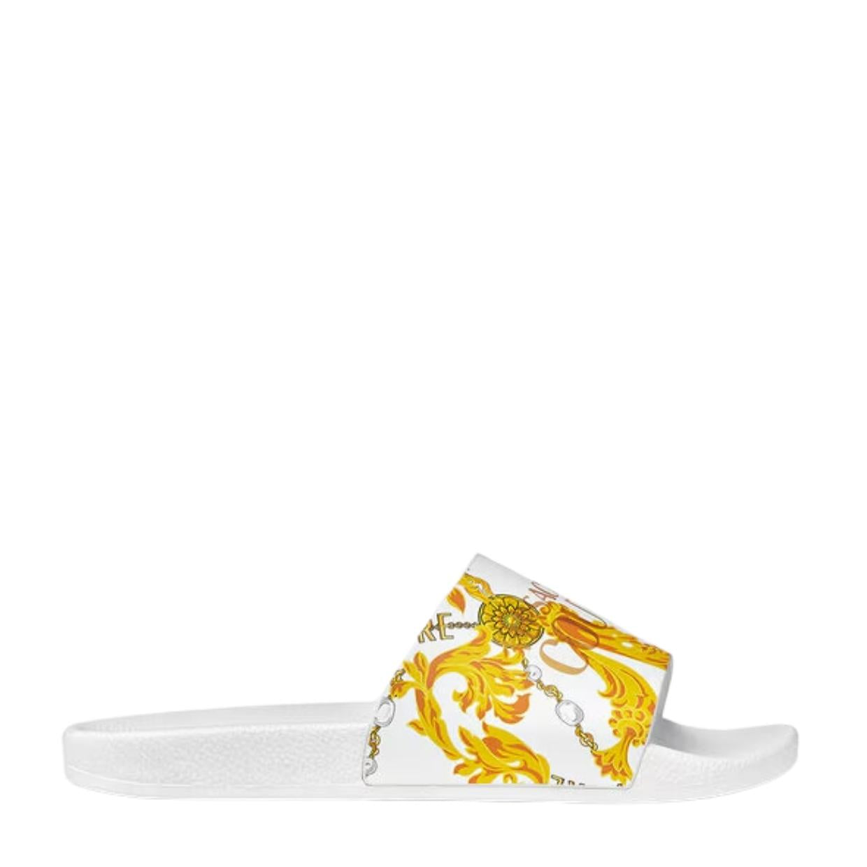 Versace flip flops white new arrivals