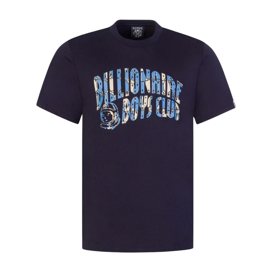 Billionaire Boys Club Gator Camo Arch Logo Navy T-Shirt
