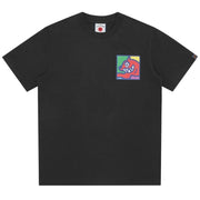 ICECREAM Pop Art Running Dog Black T-Shirt