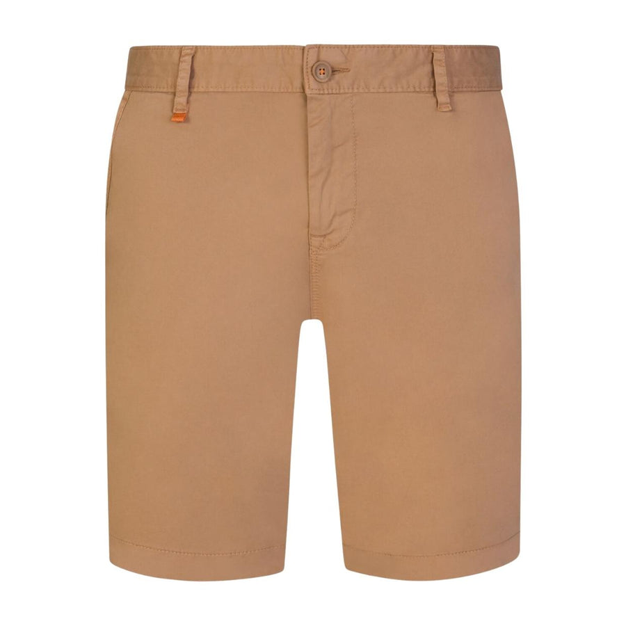 BOSS Beige Schino Slim Fit Shorts