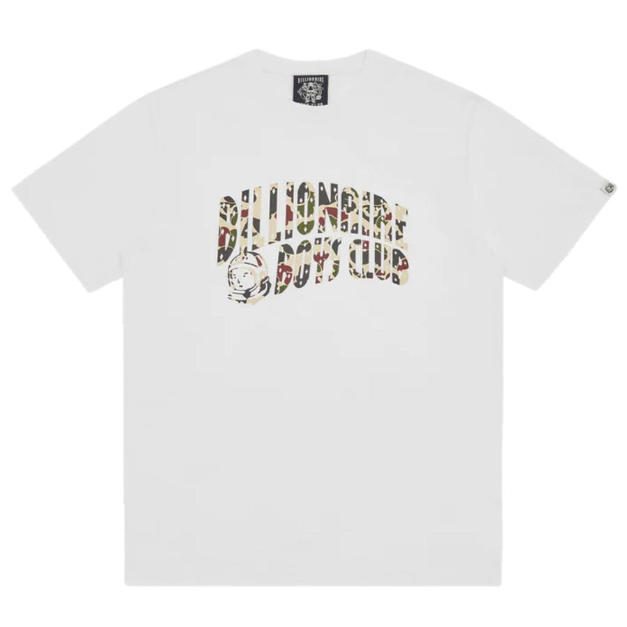 Billionaire Boys Club Duck Camo Arch Logo White T-Shirt